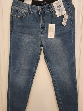 NWT Women's Blue Stretch Jeans - Concealed Comfort